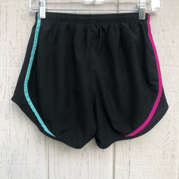 Nike Women Black Dri Fit Running Shorts - Picture 3 of 7